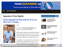 Tablet Screenshot of penegrande.net